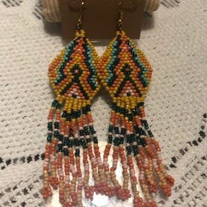 Stephan & Co boho beaded earrings